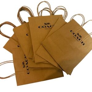 COACH 16 Small Paper Bags